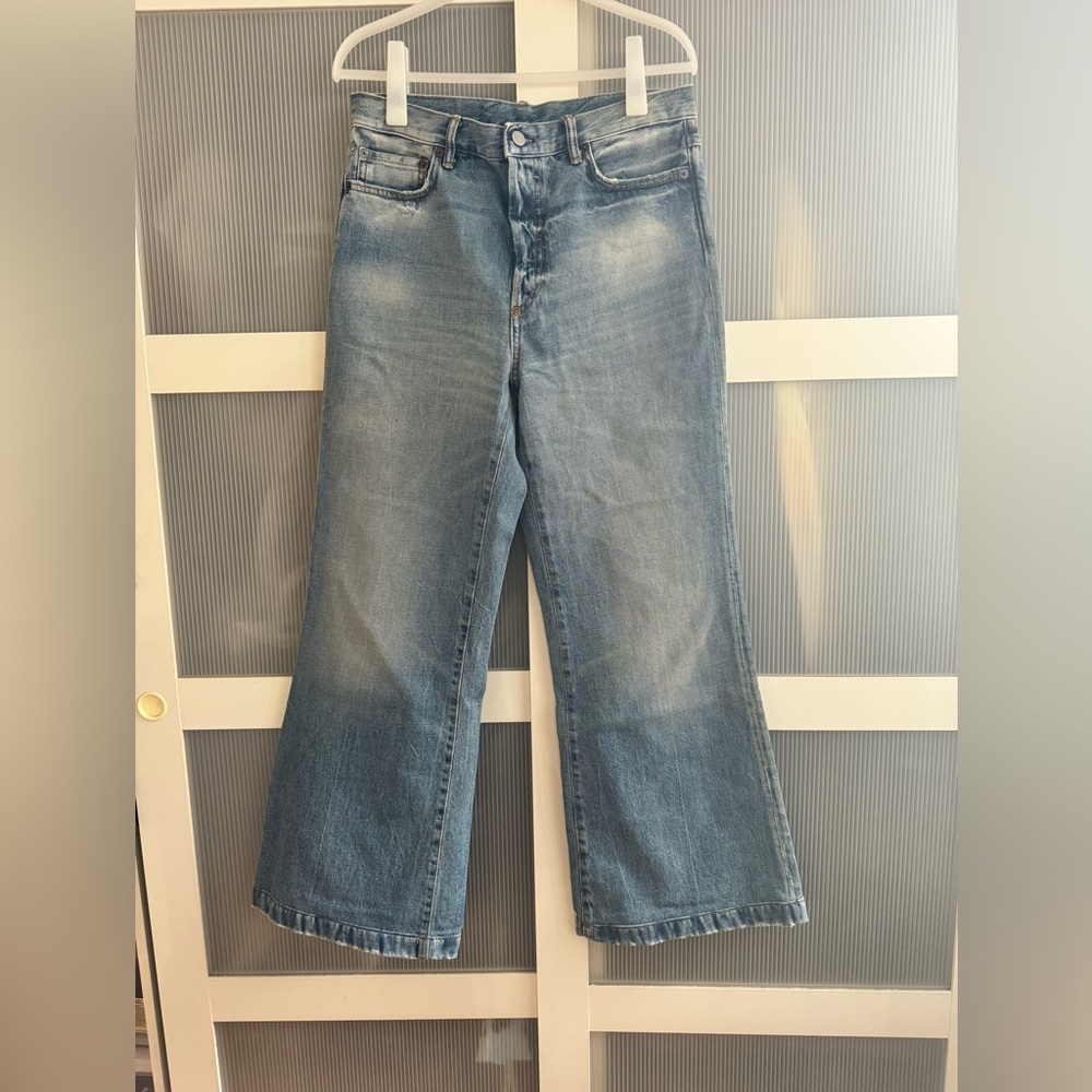 Acne studios 1978 wide leg jeans